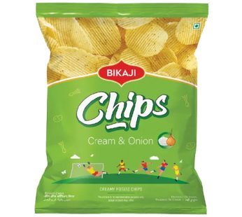 Bikaji Cream & Onion Potato Chips