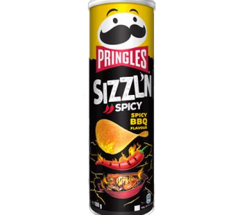 Pringles Sizzl’n Spicy BBQ Potato Chips