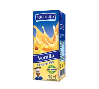 Rich Life Vanilla Flavoured Milk 180ML