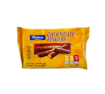 Ritzbury Chocolate Fingers 27G