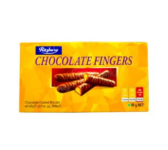 Ritzbury Chocolate Fingers 80G