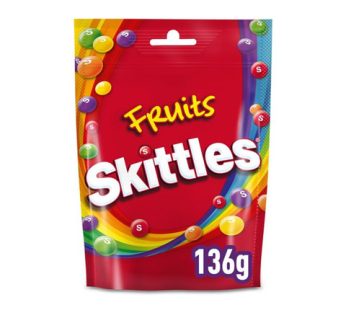 Skittles Fruit Sweets Pouch 136G